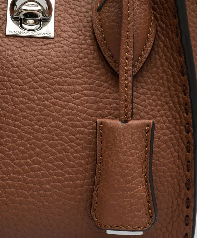 Ermanno Scervino Borsa tote Maggie in pelle marrone D433S362CZY