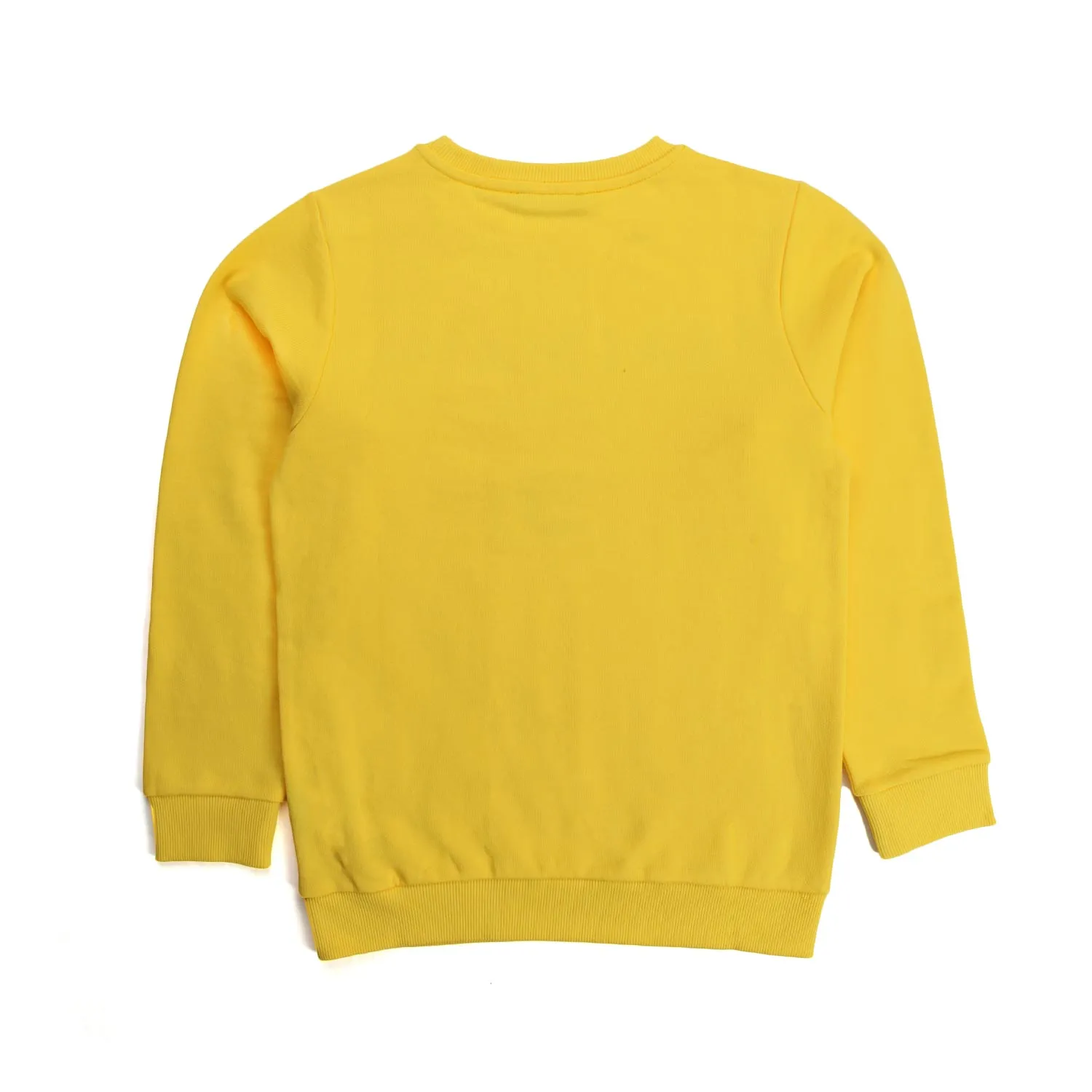 Felpa Unisex Logo Gialla