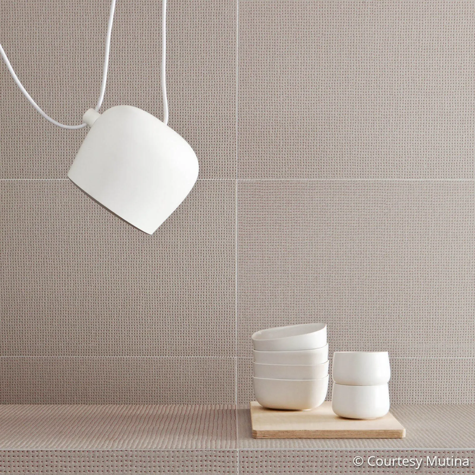 FLOS Aim Piccola lampada LED a sospensione, bianco
