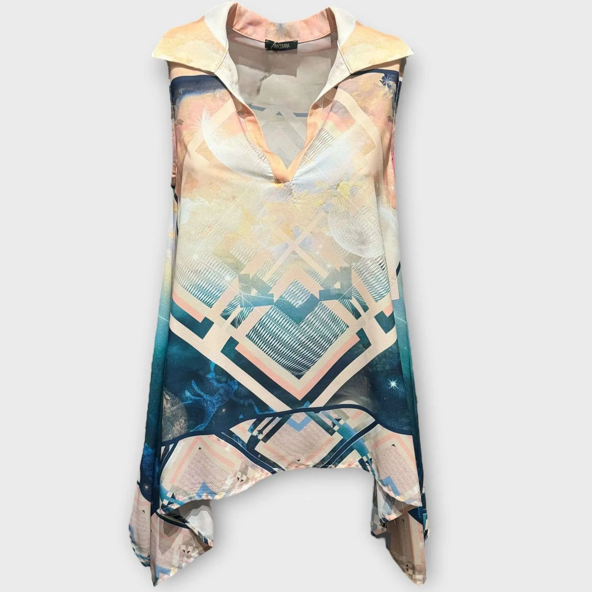 Fracomina – Blusa stampa geometrica