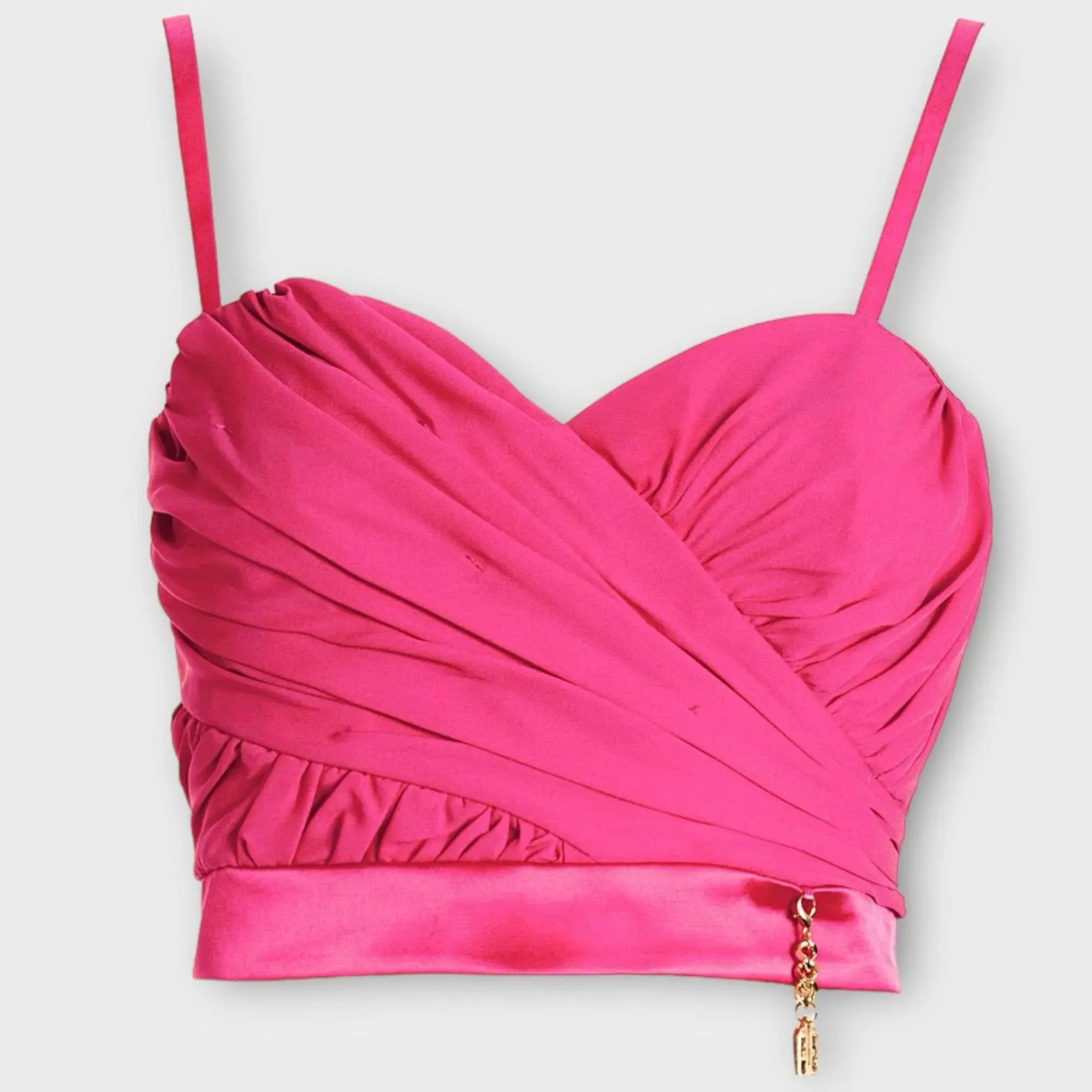 Fracomina – Top corpetto cropped