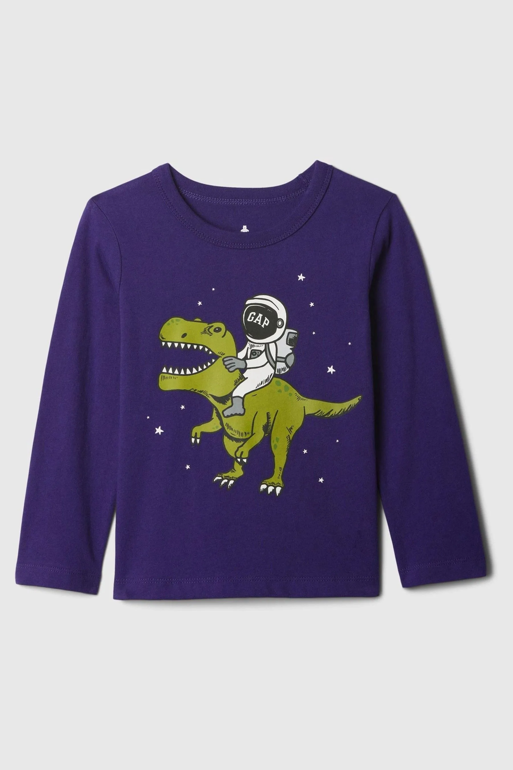 Gap Manica lunga Girocollo Graphic T Shirt (6mesi-5anno)    