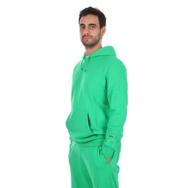 Gfc Gallery [] Felpa Cappuccio Verde
