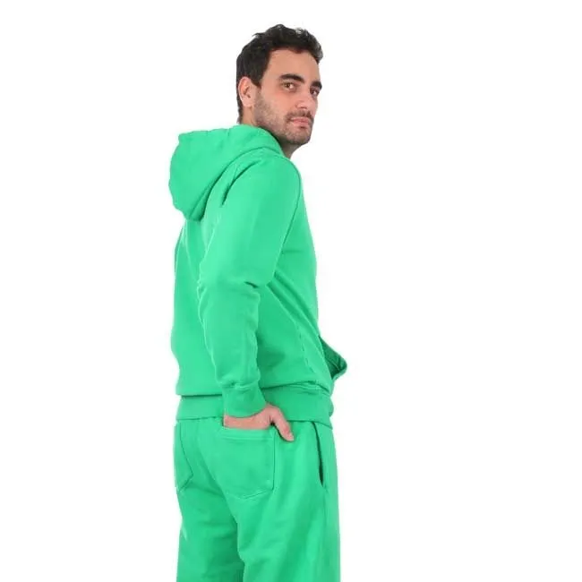 Gfc Gallery [] Felpa Cappuccio Verde