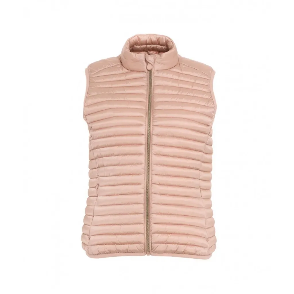 Gilet in eco-piuma Arabella rosa chiaro