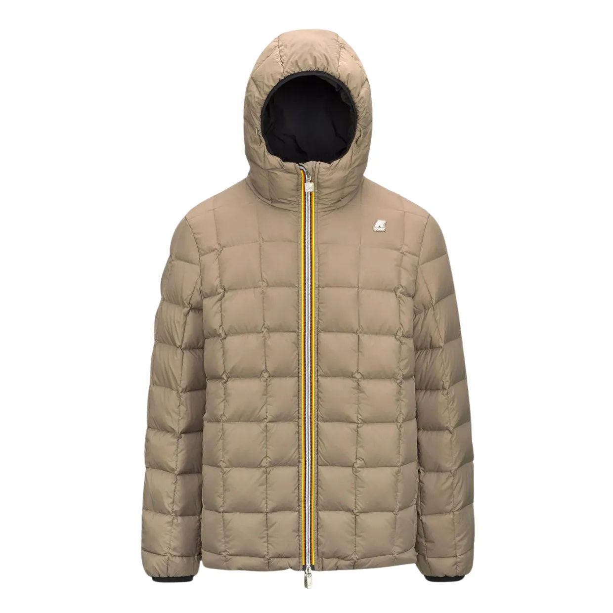 Giubbino Uomo K-Way Jack St Thermo Reversibile Nero/Beige
