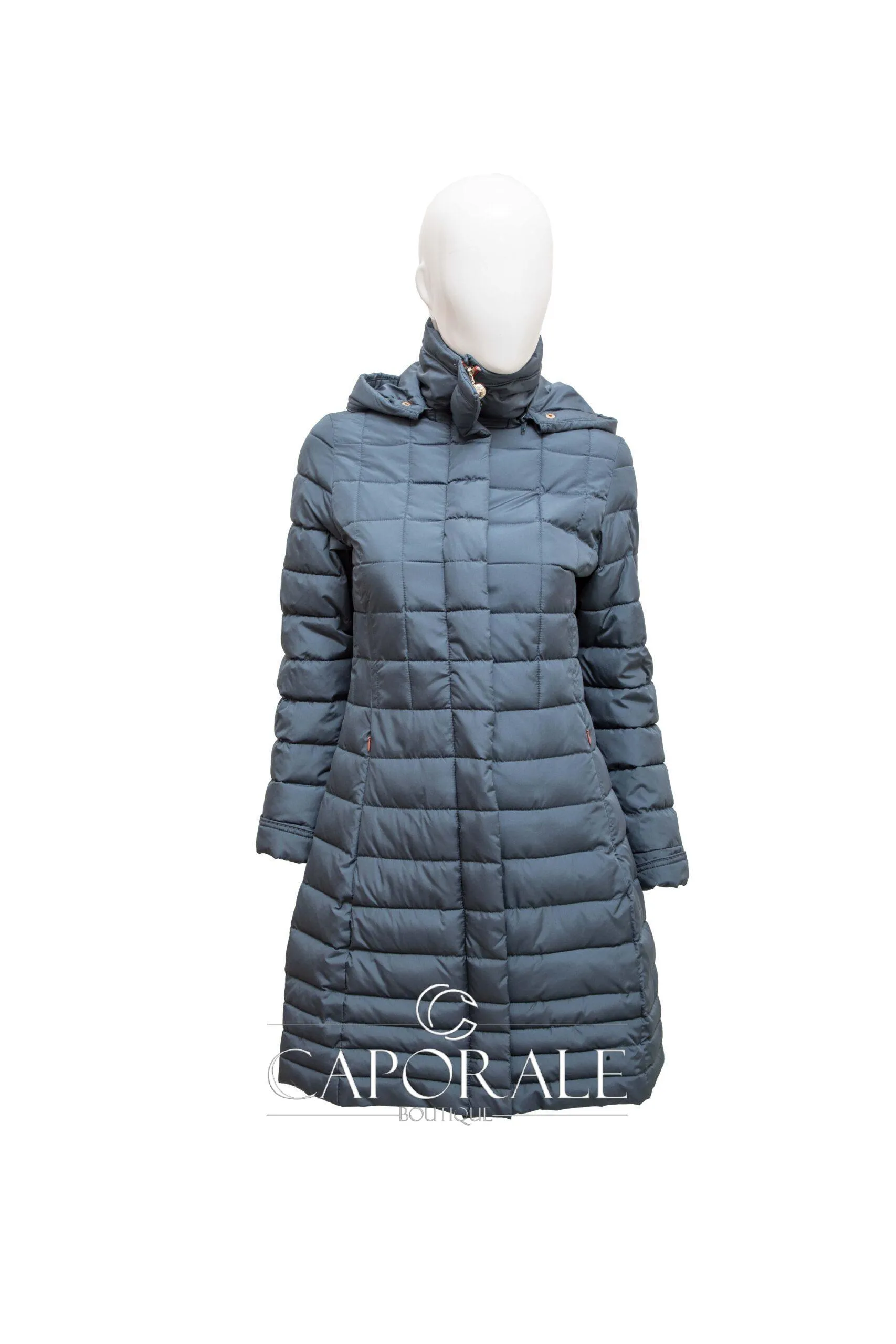 Giubbotto donna Four Streets F519 celeste