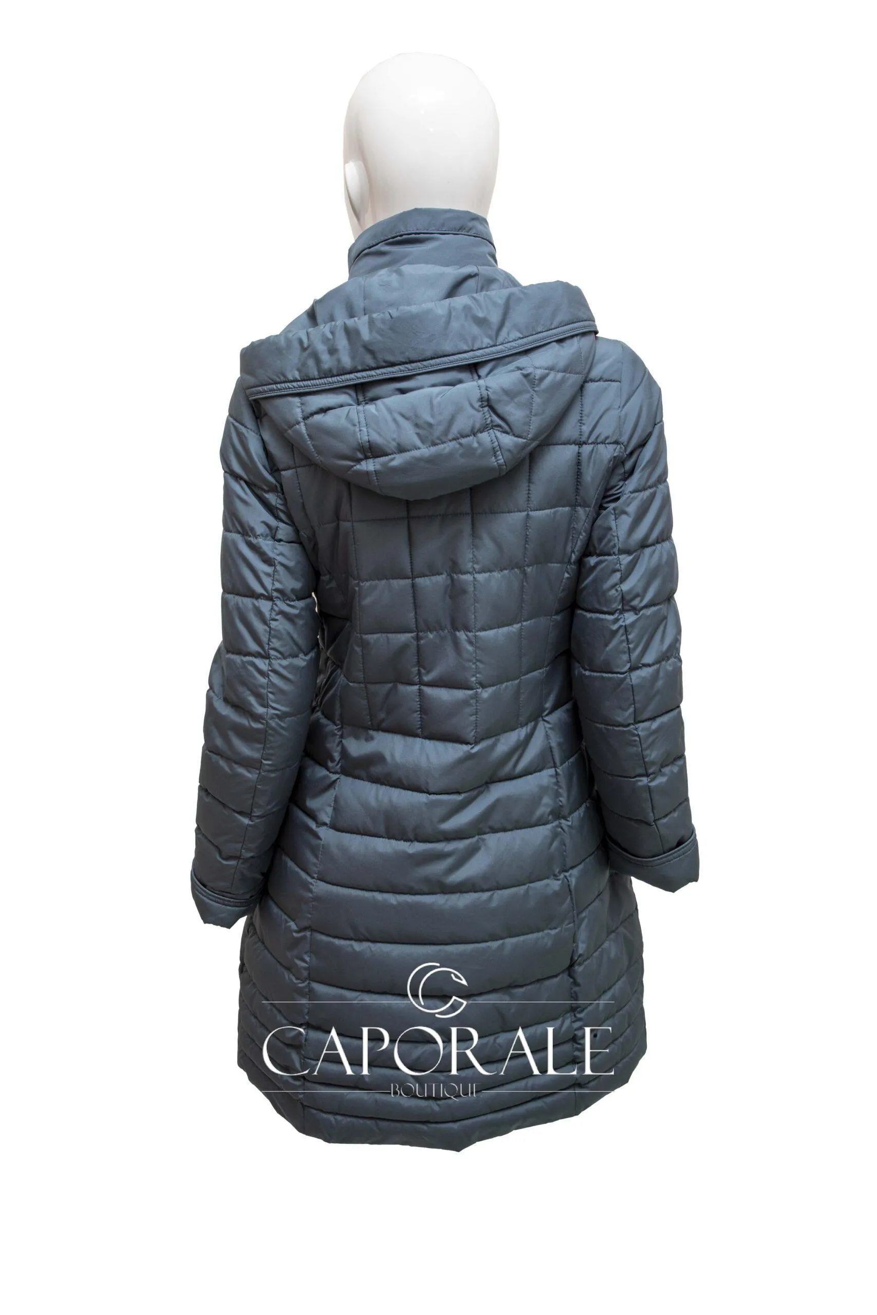 Giubbotto donna Four Streets F519 celeste