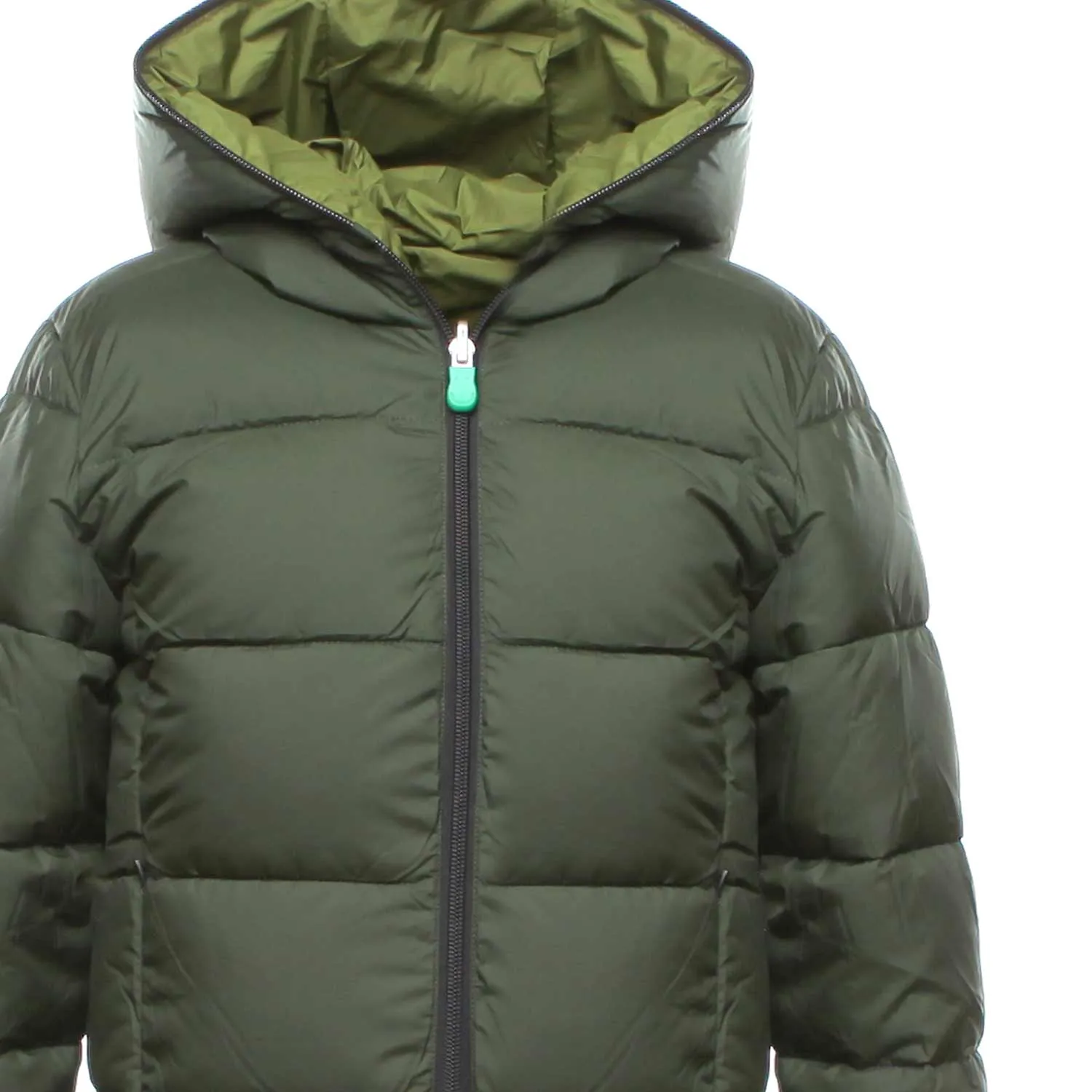 Giubbotto Reversibile Verde Unisex