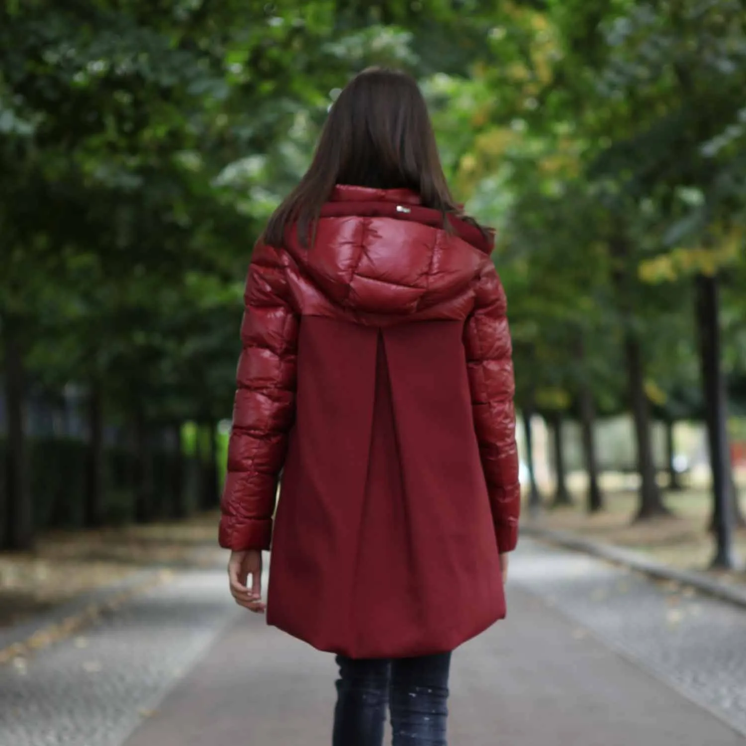 Giubbotto Rosso Bambina E Teen