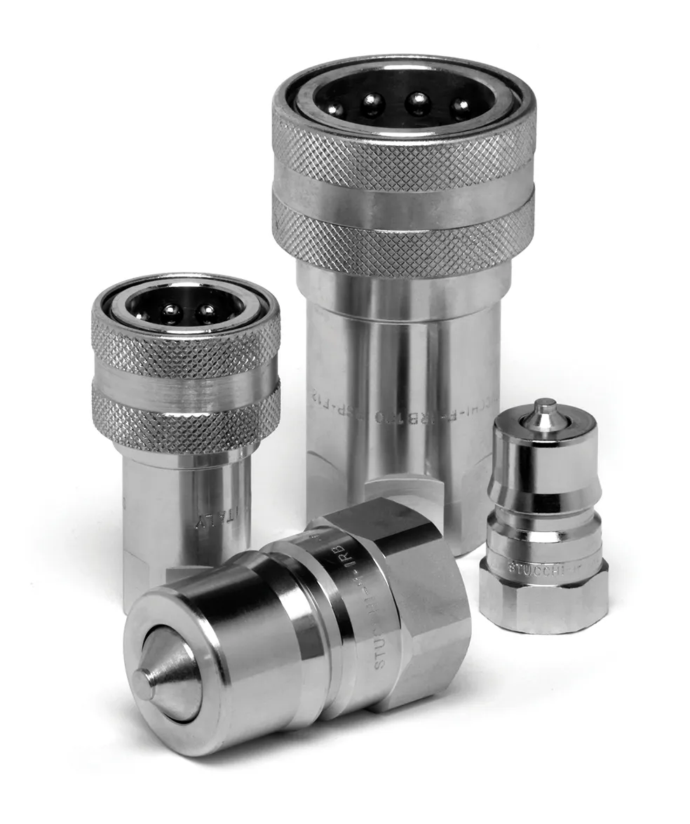 Giunto idraulico ad attacco rapido RS PRO, 230bar max, filettatura BSP 3/4 Maschio, in Acciaio al carbonio, compatibile