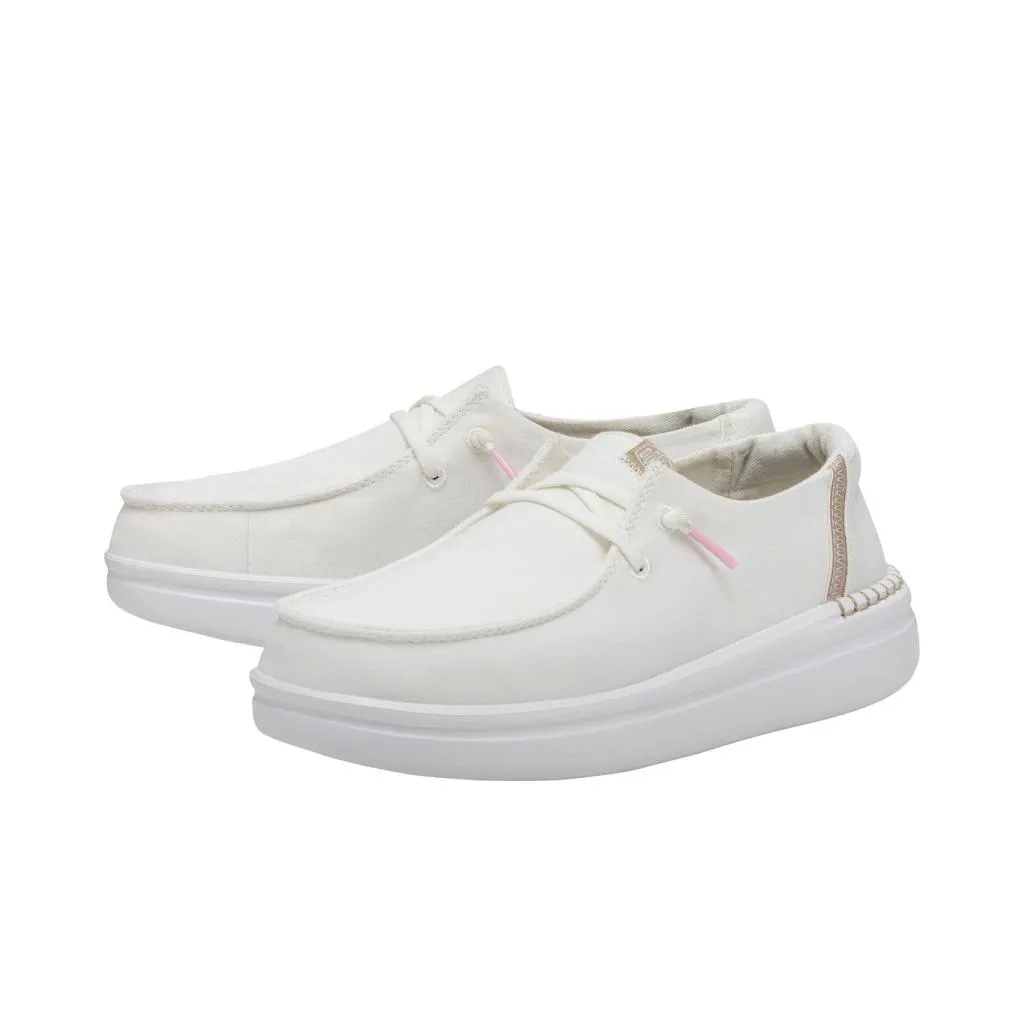 Hey Dude  ---------    ------------ 40074-1K8 Scarpa Donna PE23 Bianco