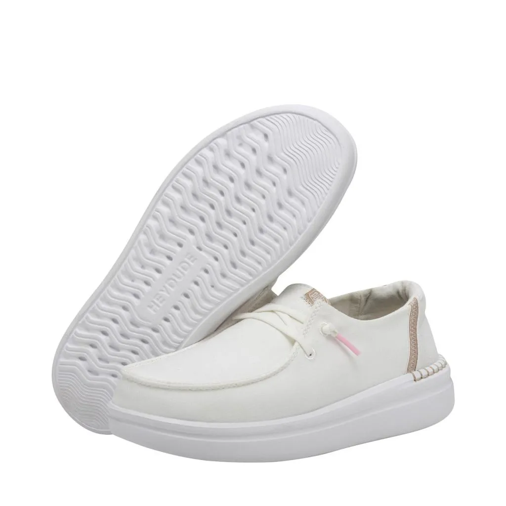 Hey Dude  ---------    ------------ 40074-1K8 Scarpa Donna PE23 Bianco