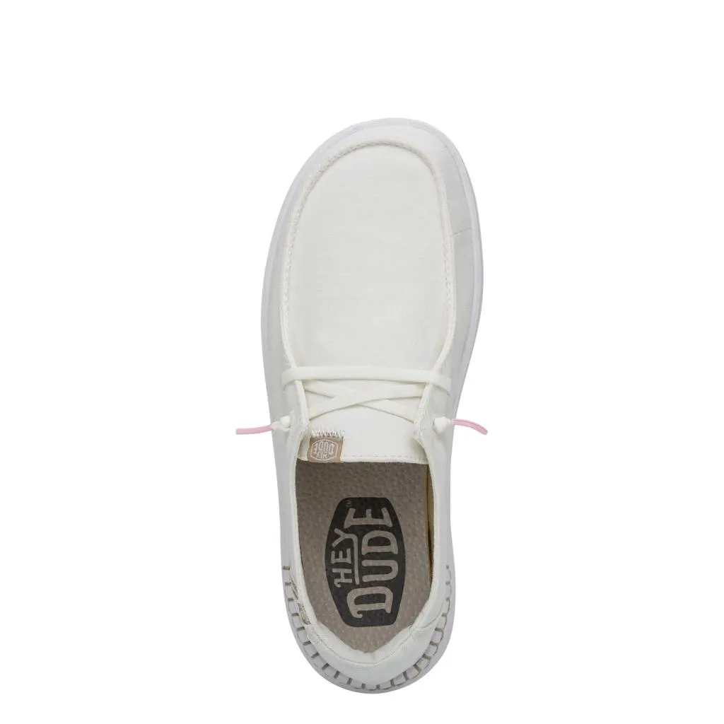 Hey Dude  ---------    ------------ 40074-1K8 Scarpa Donna PE23 Bianco