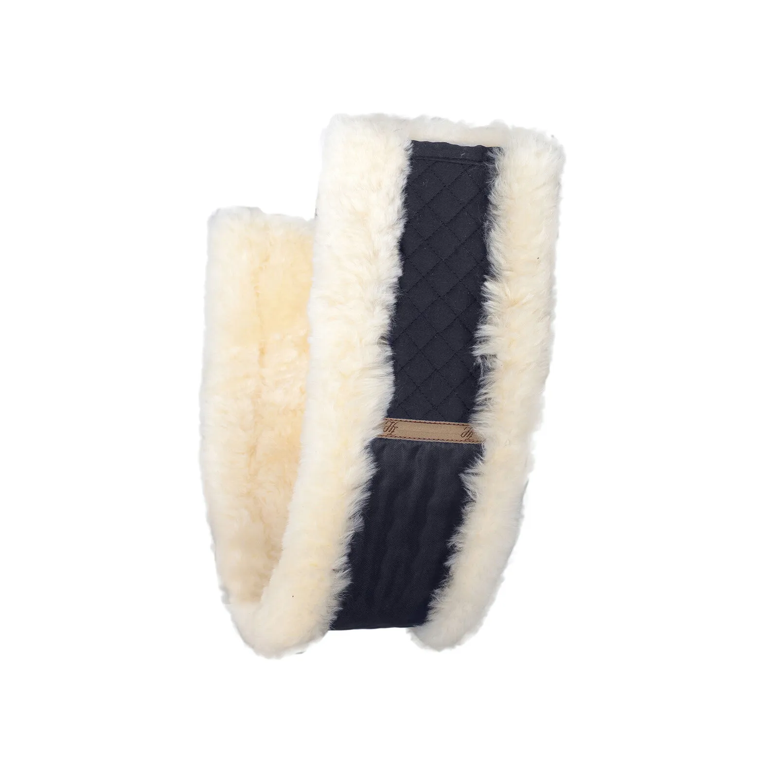 Horze Harleigh Fodera per sottopancia universale in pelle di pecora