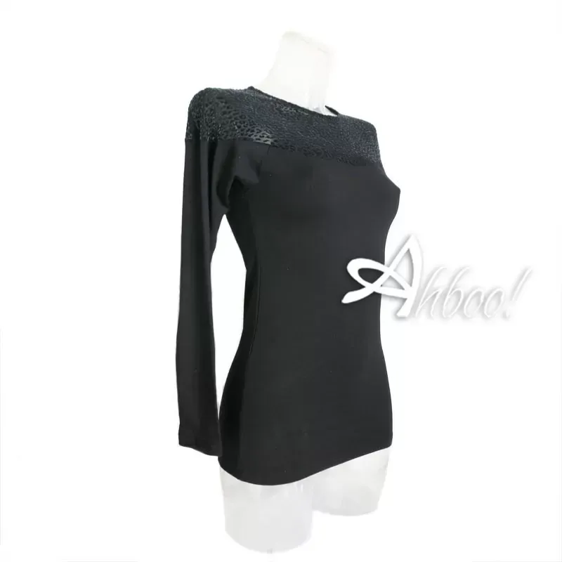  Jadea Jadea maglia tulle floccato mini maculato