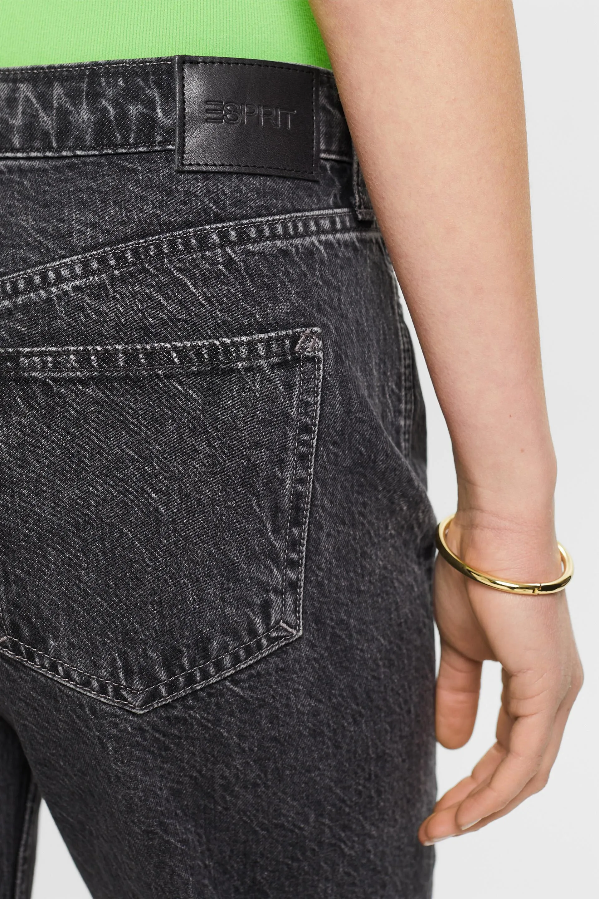 Jeans loose retrò a vita bassa