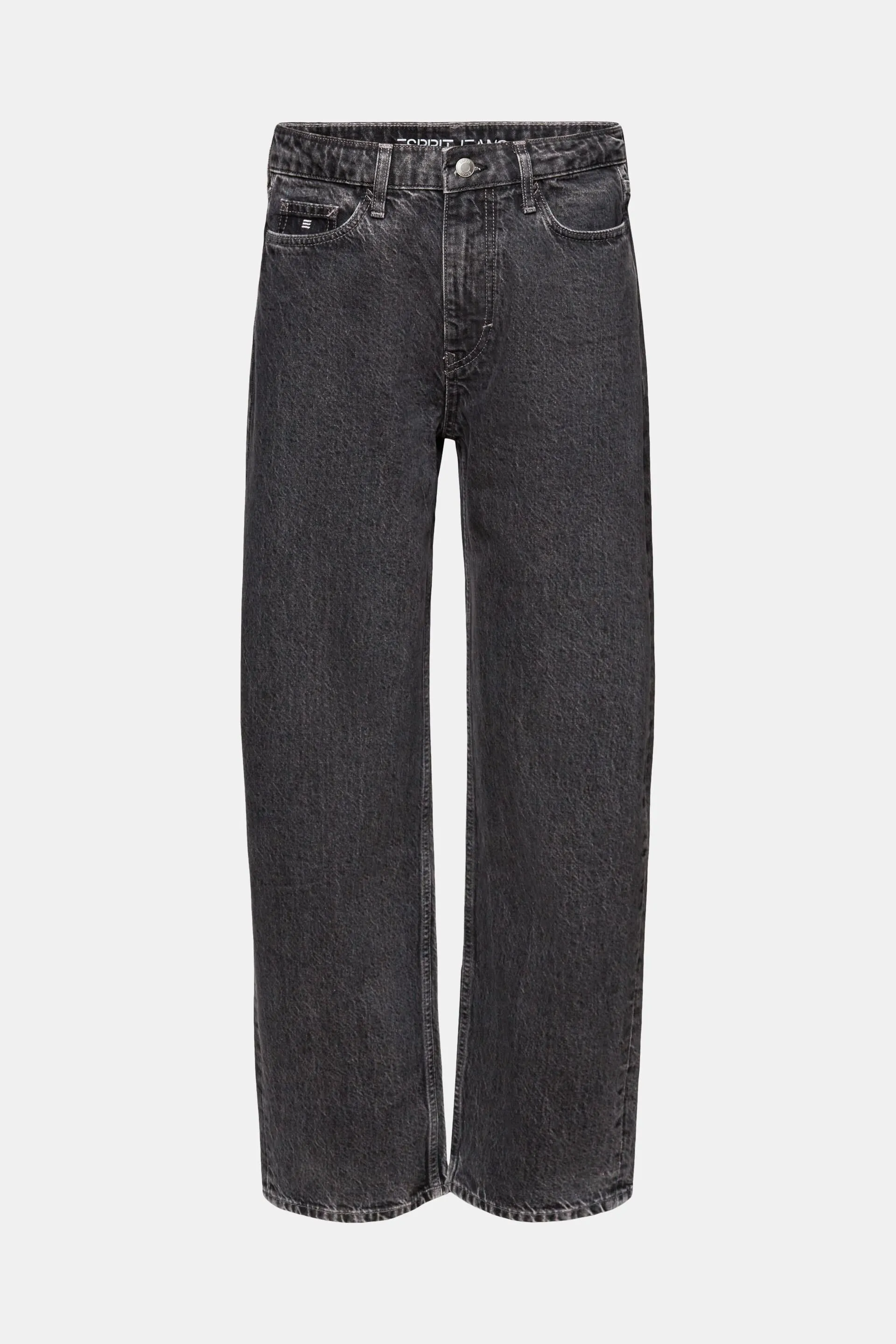 Jeans loose retrò a vita bassa
