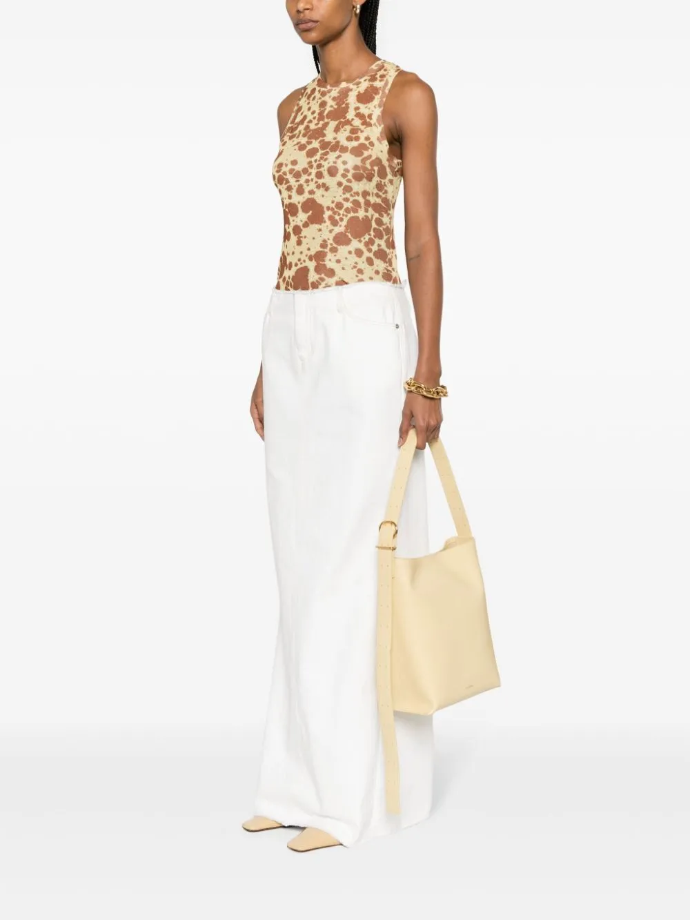 JIL SANDER CANNOLO TOTE