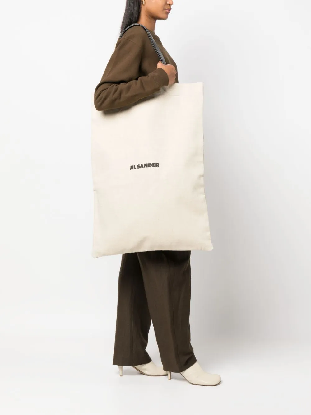 JIL SANDER LARGE FLAT SHOPPER