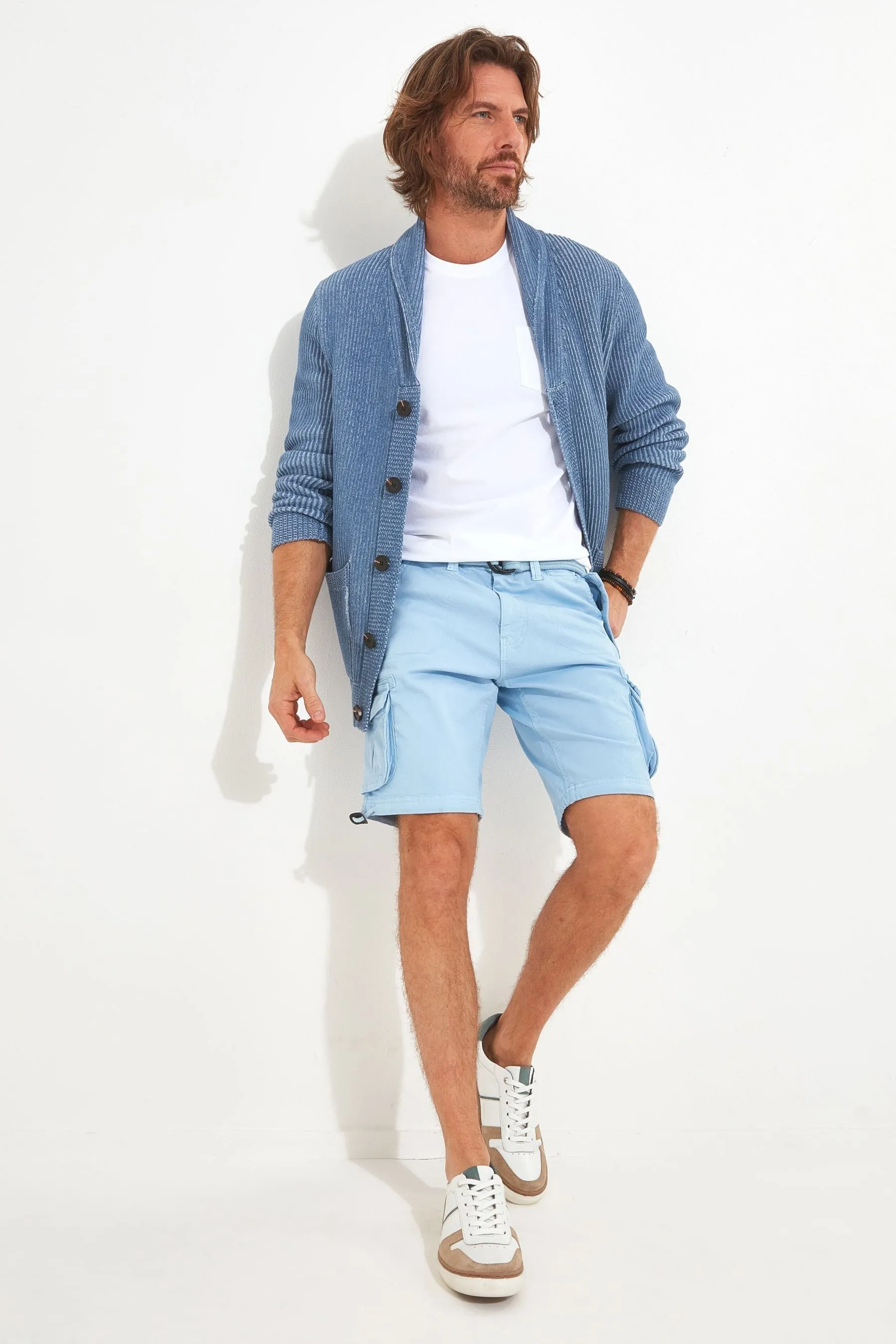 Joe Browns multitasche al ginocchio Con cintura shorts cargo mimetici vestibilità comoda