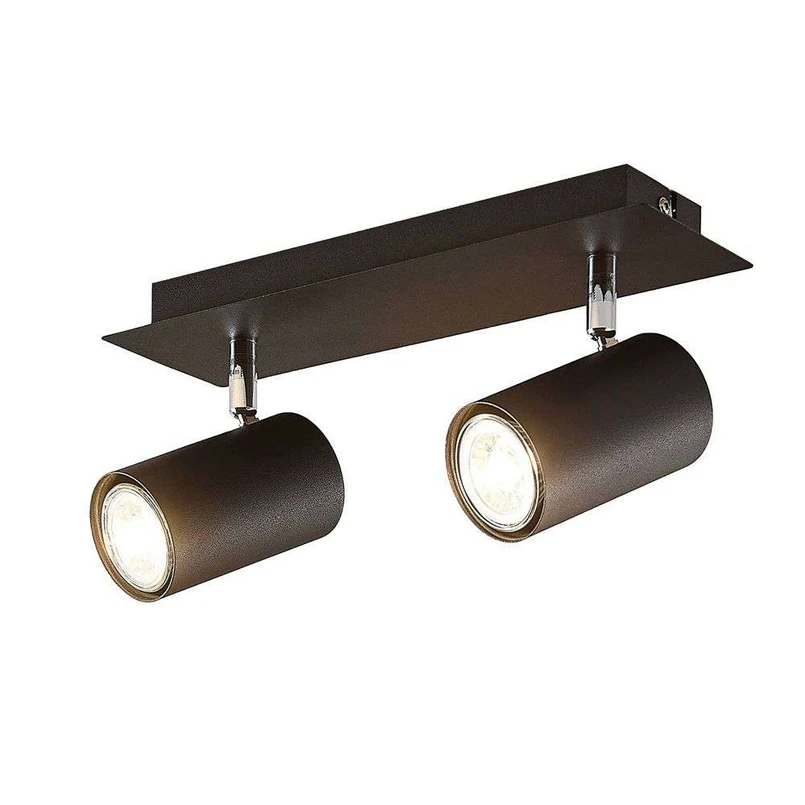 Joffrey 2 Plafoniera Nero - Lindby | Acquista online
