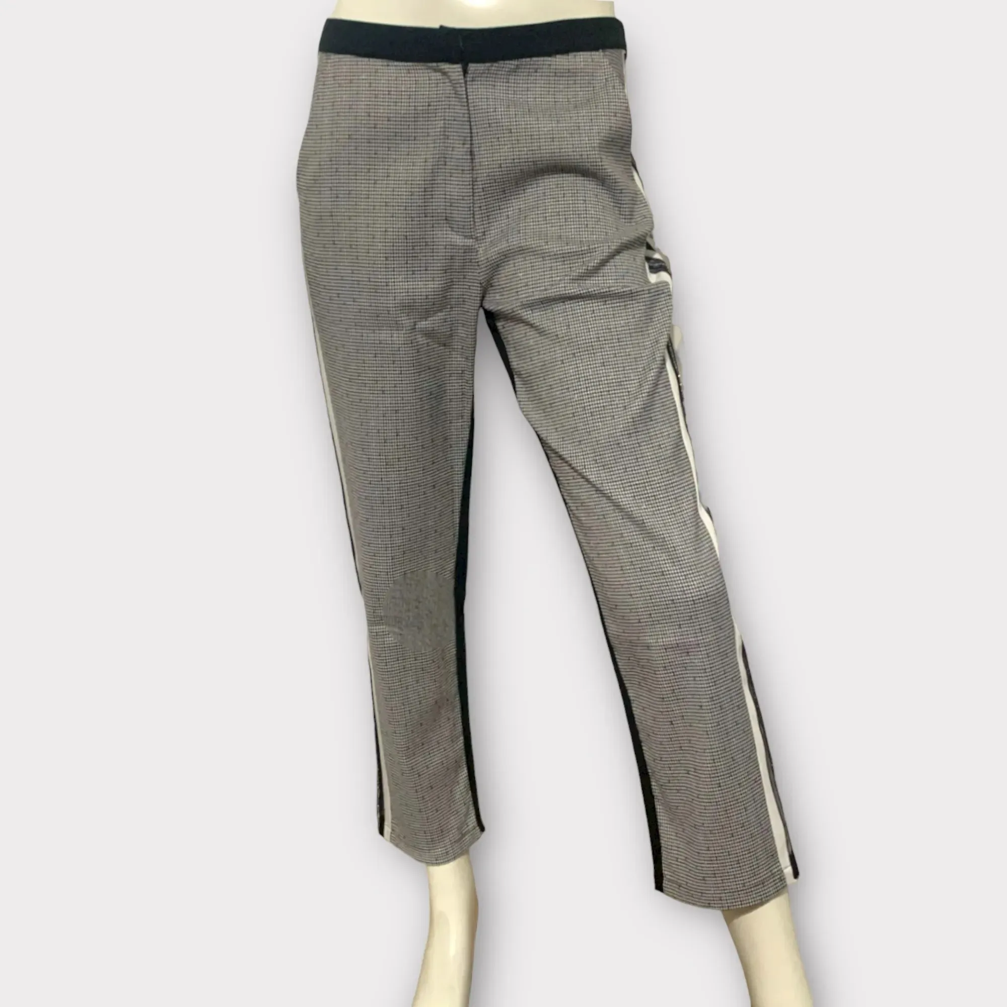 Koralline – Pantalone pied de poule e strass