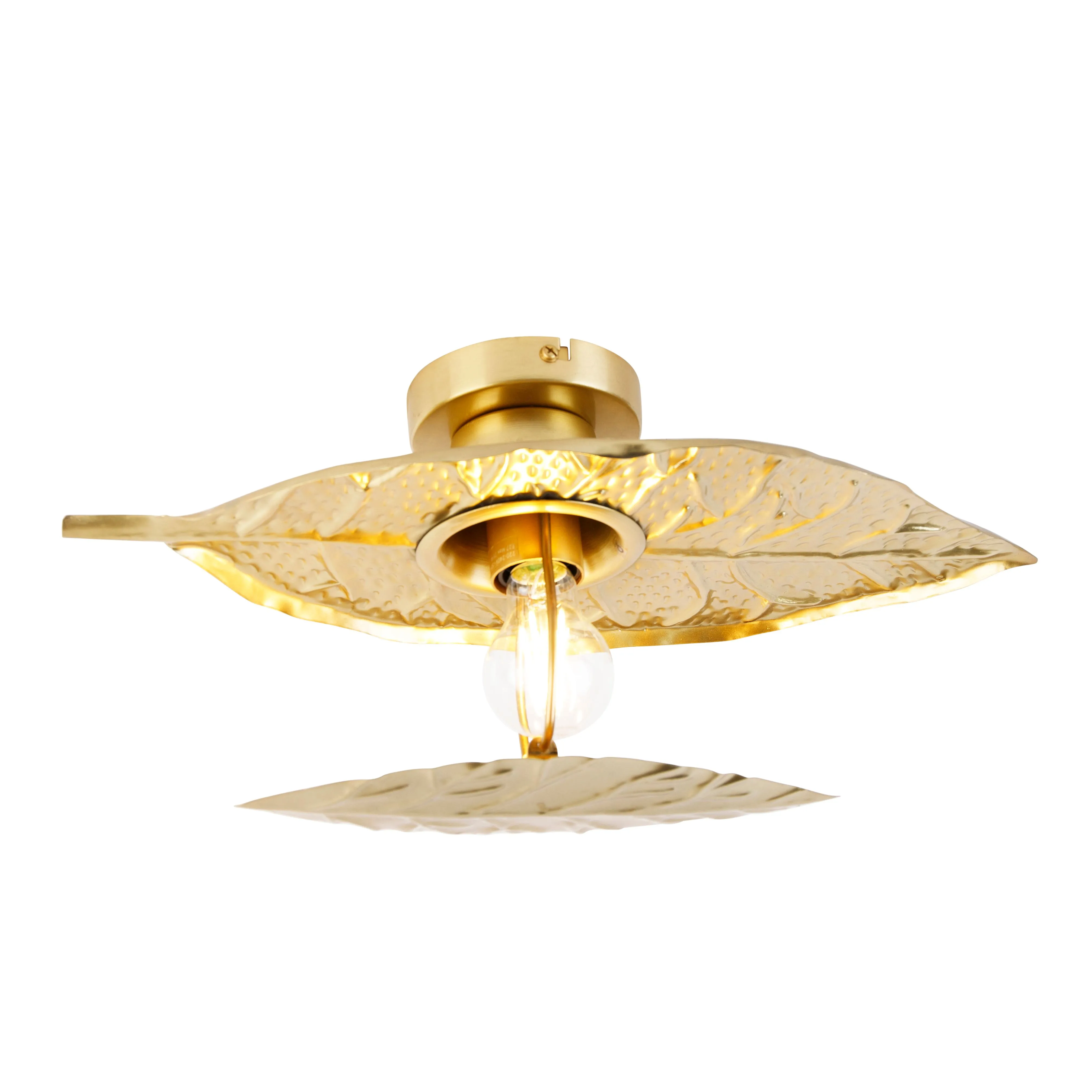Lampada da parete design oro antico - Nora