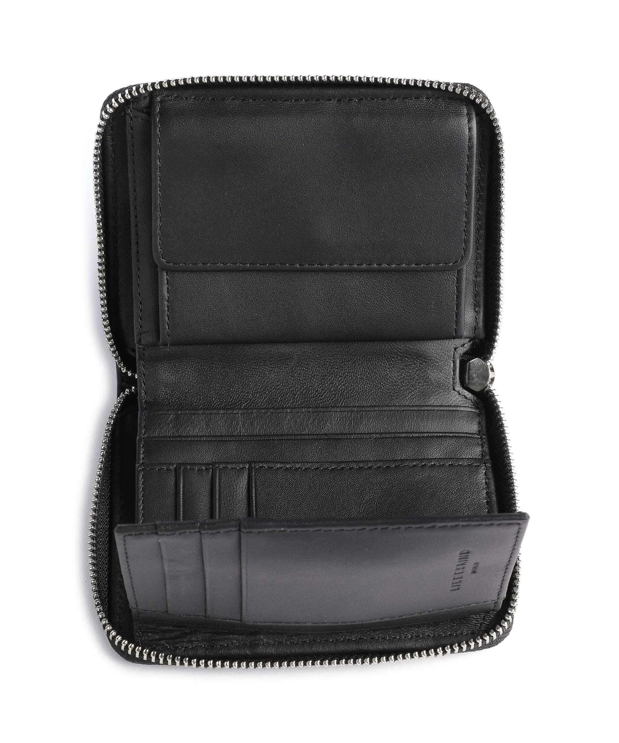  Liebeskind LK 204 Conny Lack Distressed Portafoglio pelle granulata nero  