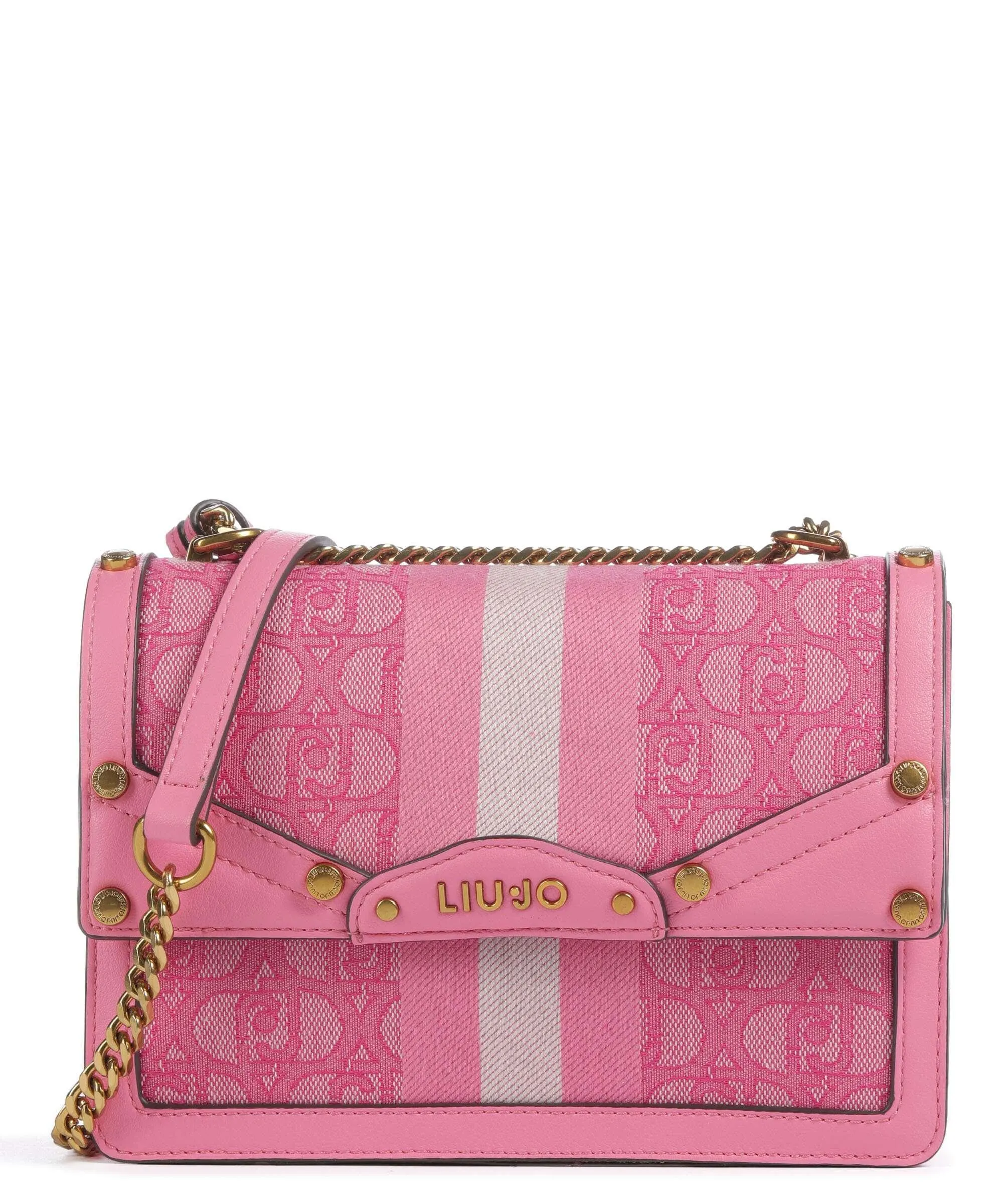  Liu Jo Adonide Borsa a spalla cotone, pelle sintetica pink  