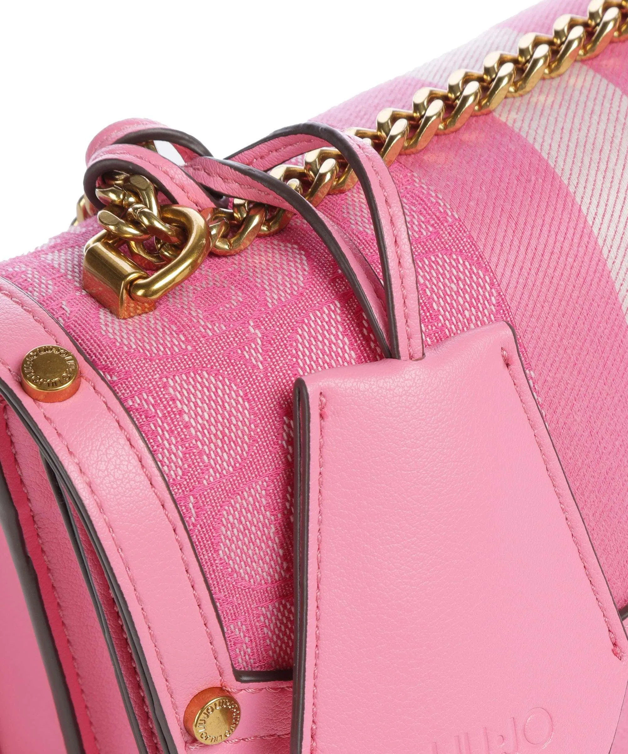  Liu Jo Adonide Borsa a spalla cotone, pelle sintetica pink  