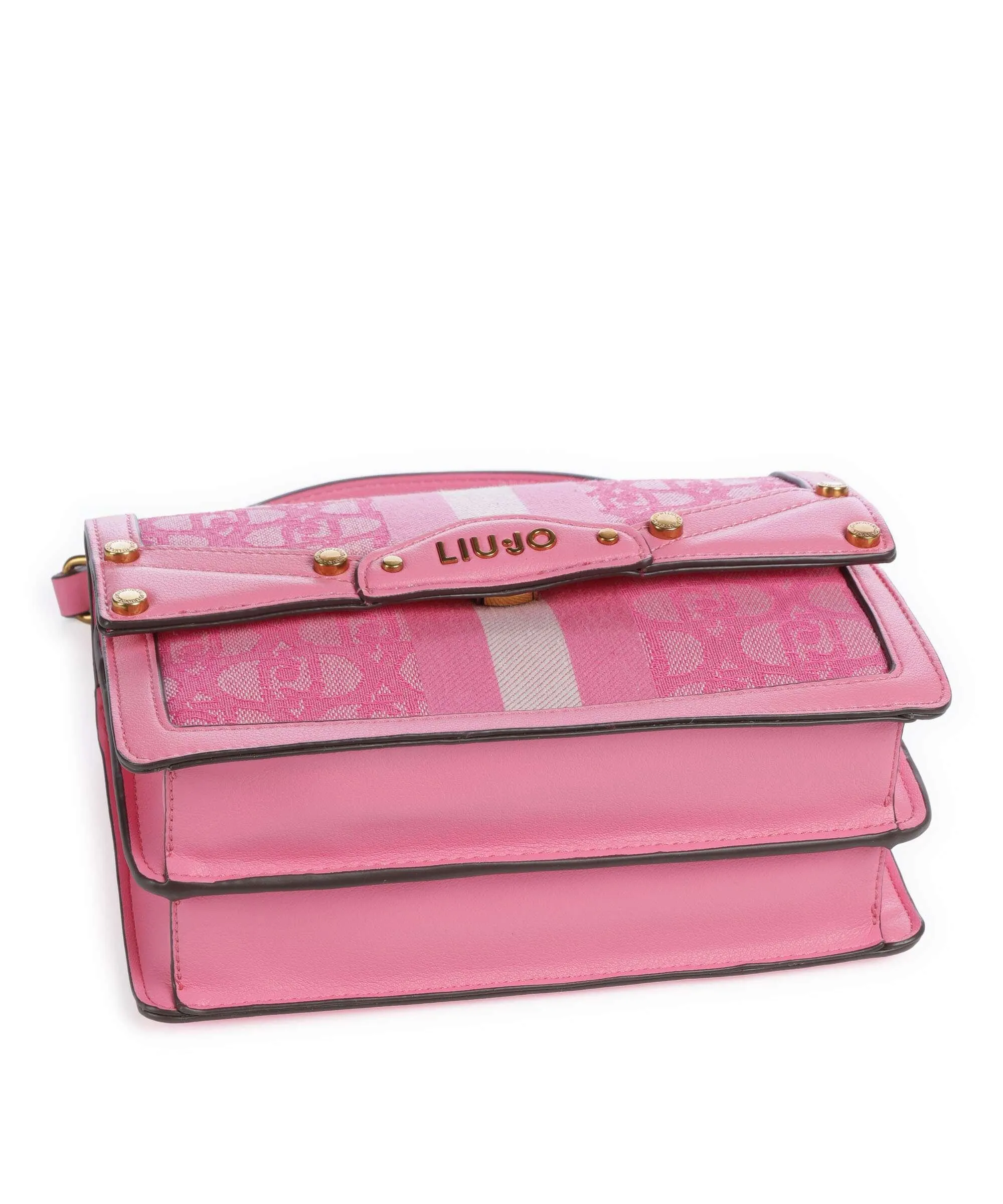  Liu Jo Adonide Borsa a spalla cotone, pelle sintetica pink  