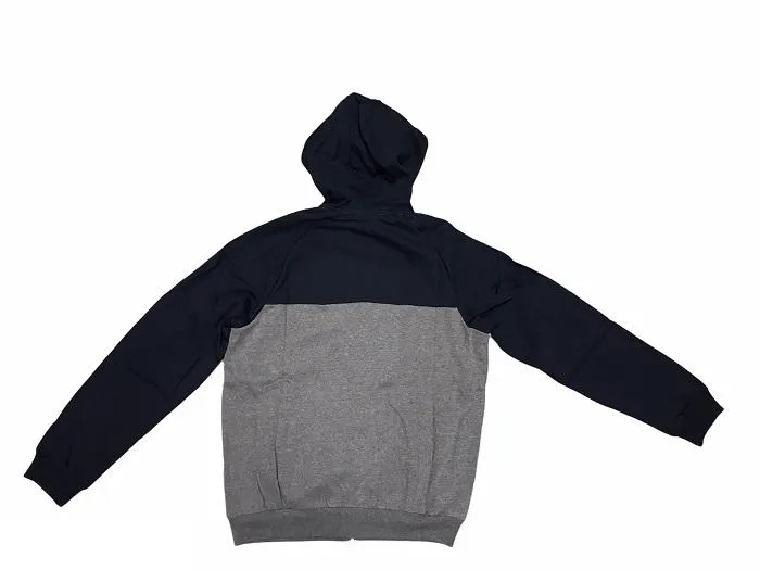Lotto felpa con cappuccio e carniera intera da uomo Sweat FZ Delta Plus T5535 blu-grigio