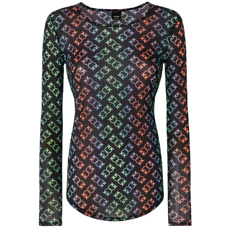 Maglia Berlino con logo Love Birds colorato 