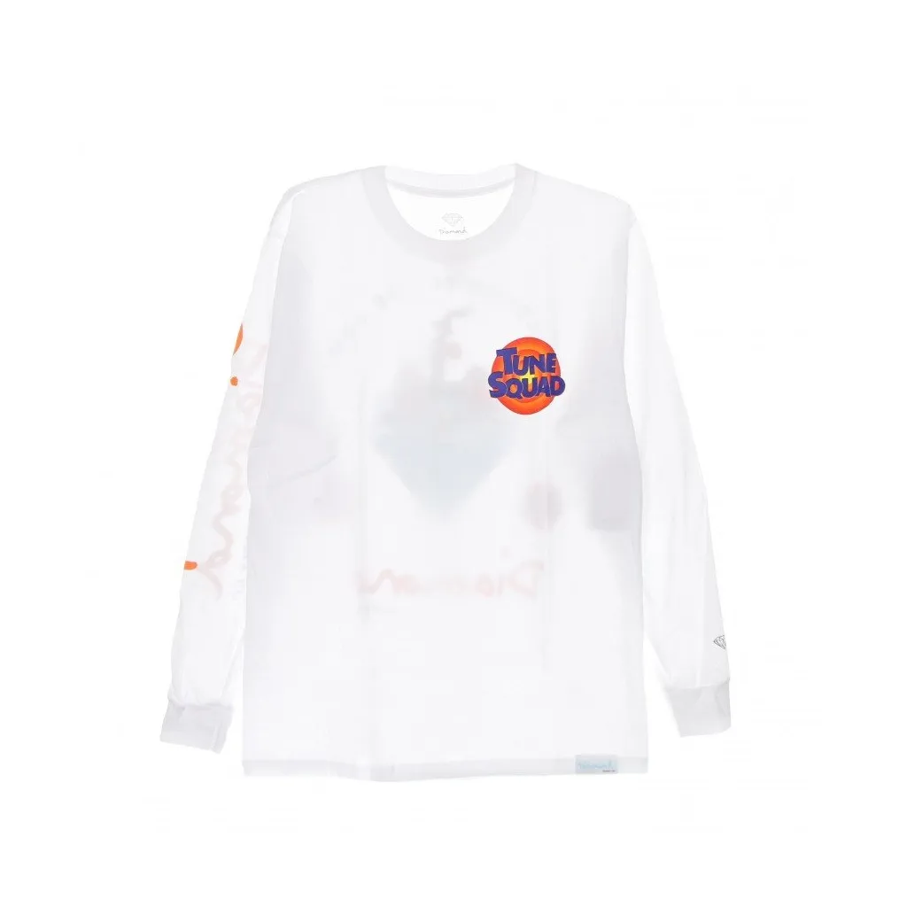 maglietta manica lunga uomo welcome to the jam l/s tee x space jam 2 WHITE