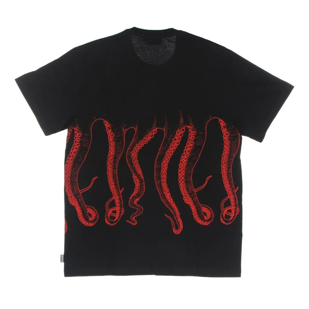maglietta uomo outline logo tee BLACK