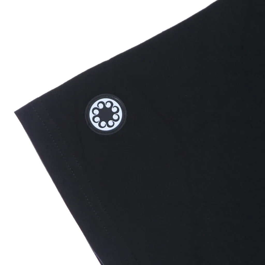 maglietta uomo outline logo tee BLACK