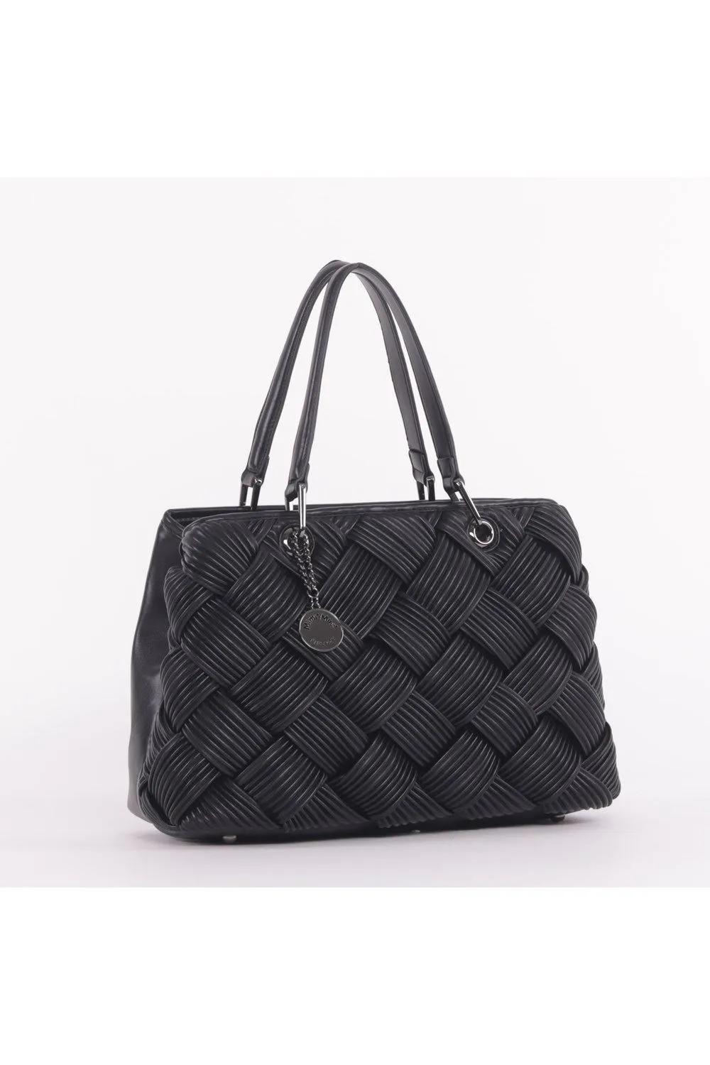 Mimi Mua  art: M8-H200654 -BORSA A BRACCIO CON MACROINTRECCIO
