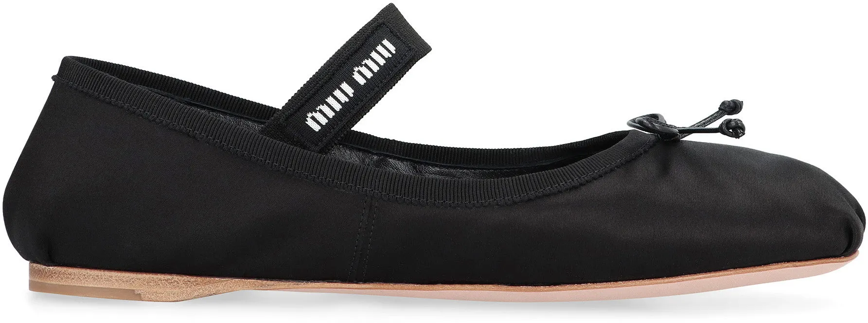 Miu Miu Ballerine in raso
