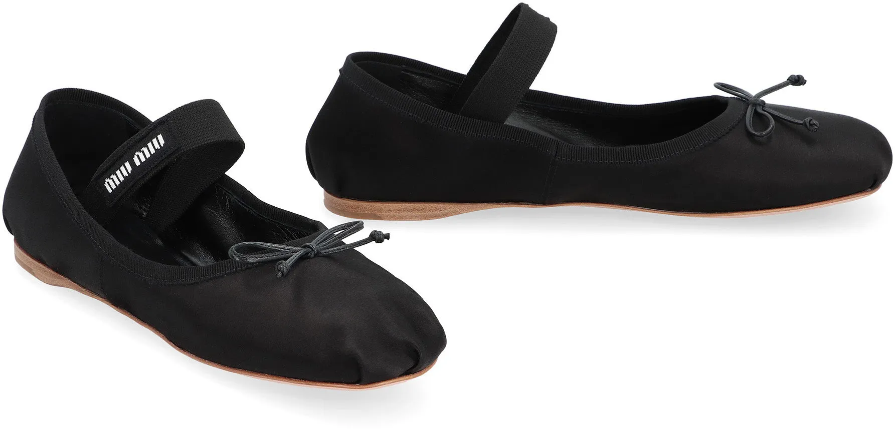 Miu Miu Ballerine in raso