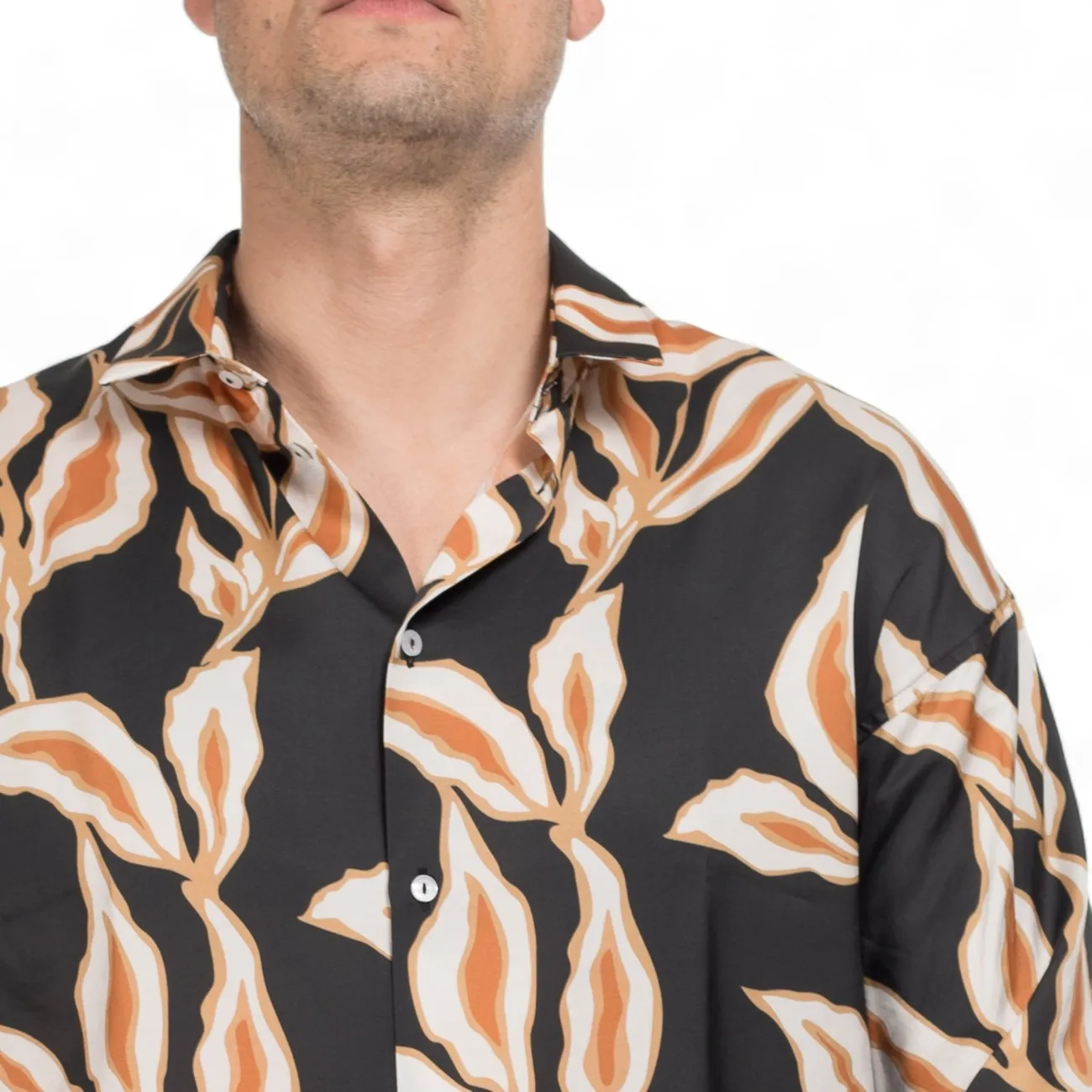 Mood-One camicia fantasia floreale retrò