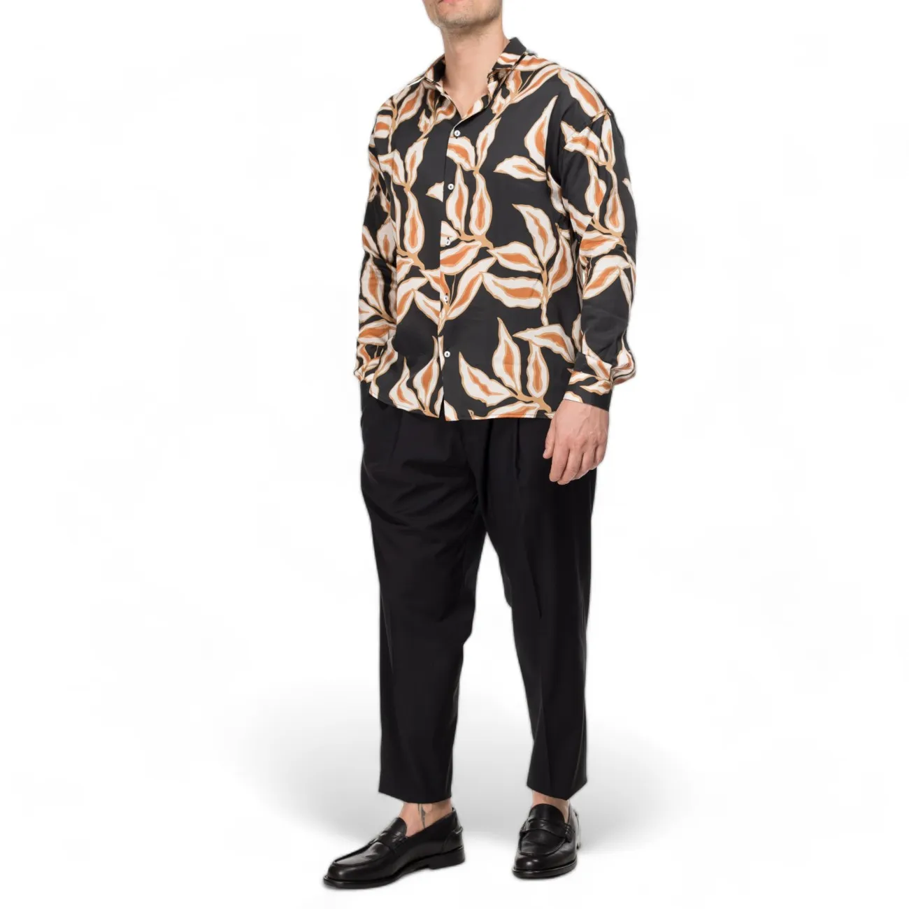 Mood-One camicia fantasia floreale retrò