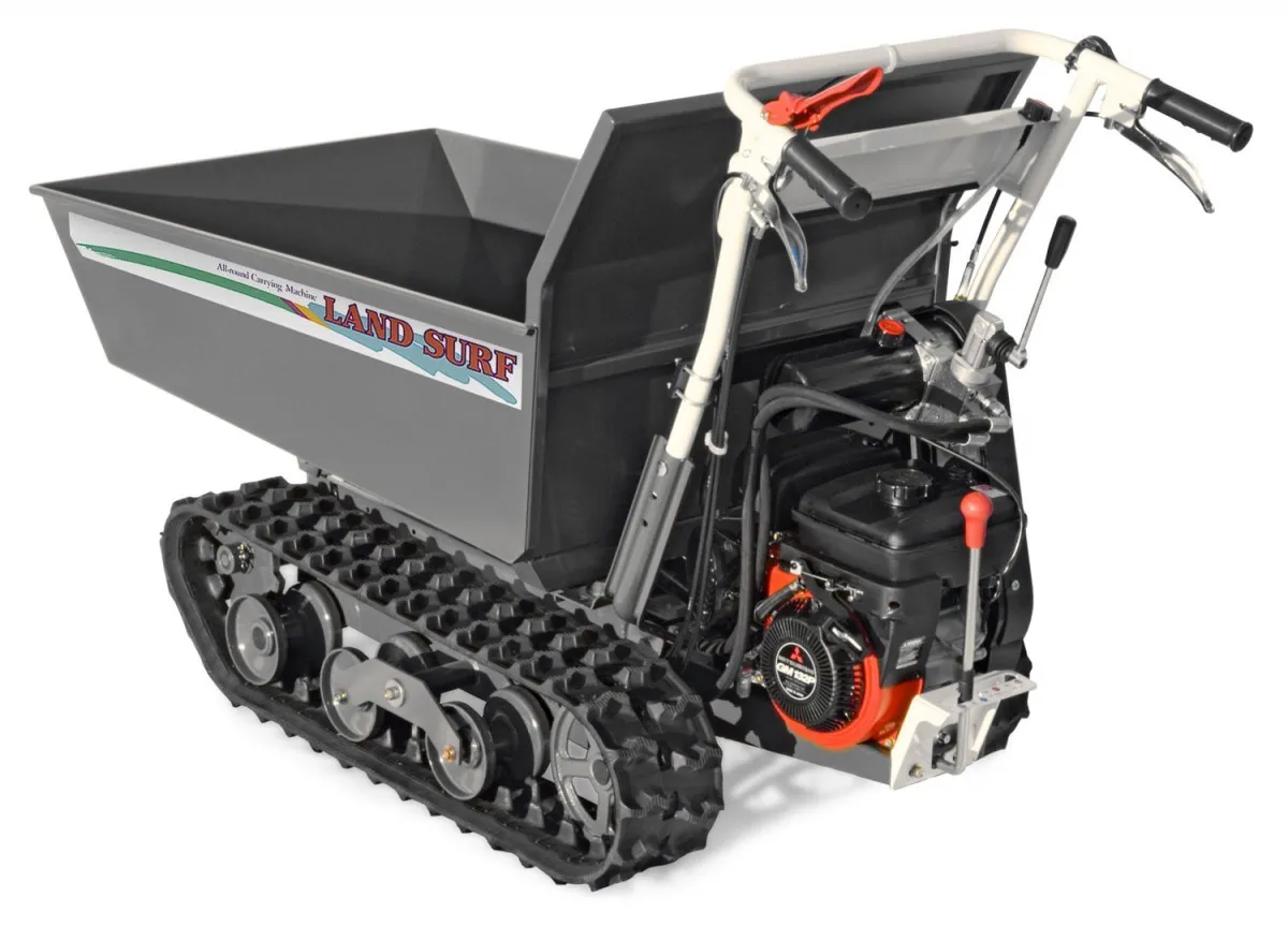 Motocarriola cingolata Orec LS360DH - cassone dumper portata 350kg transporter