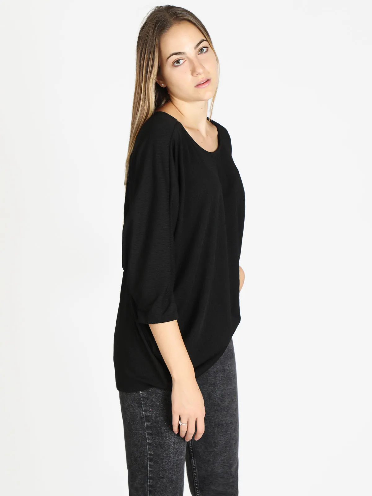 My Style Blouse femme à manches chauve-souris