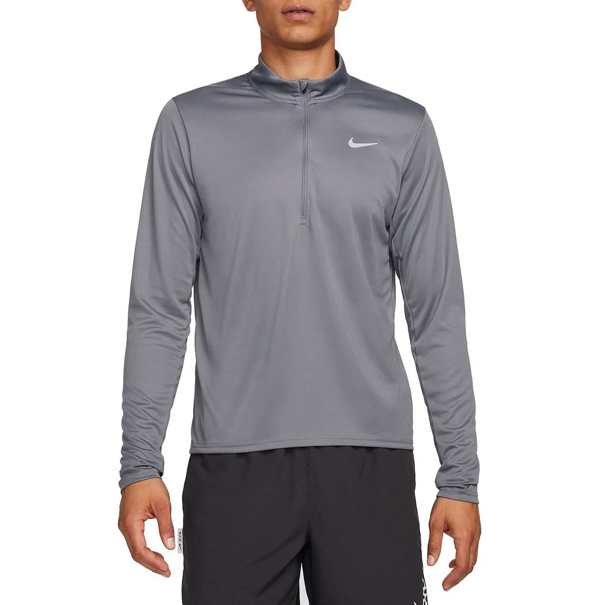      NIKE MAGLIA MANICA LUNGA MEZZA ZIP PACER  
