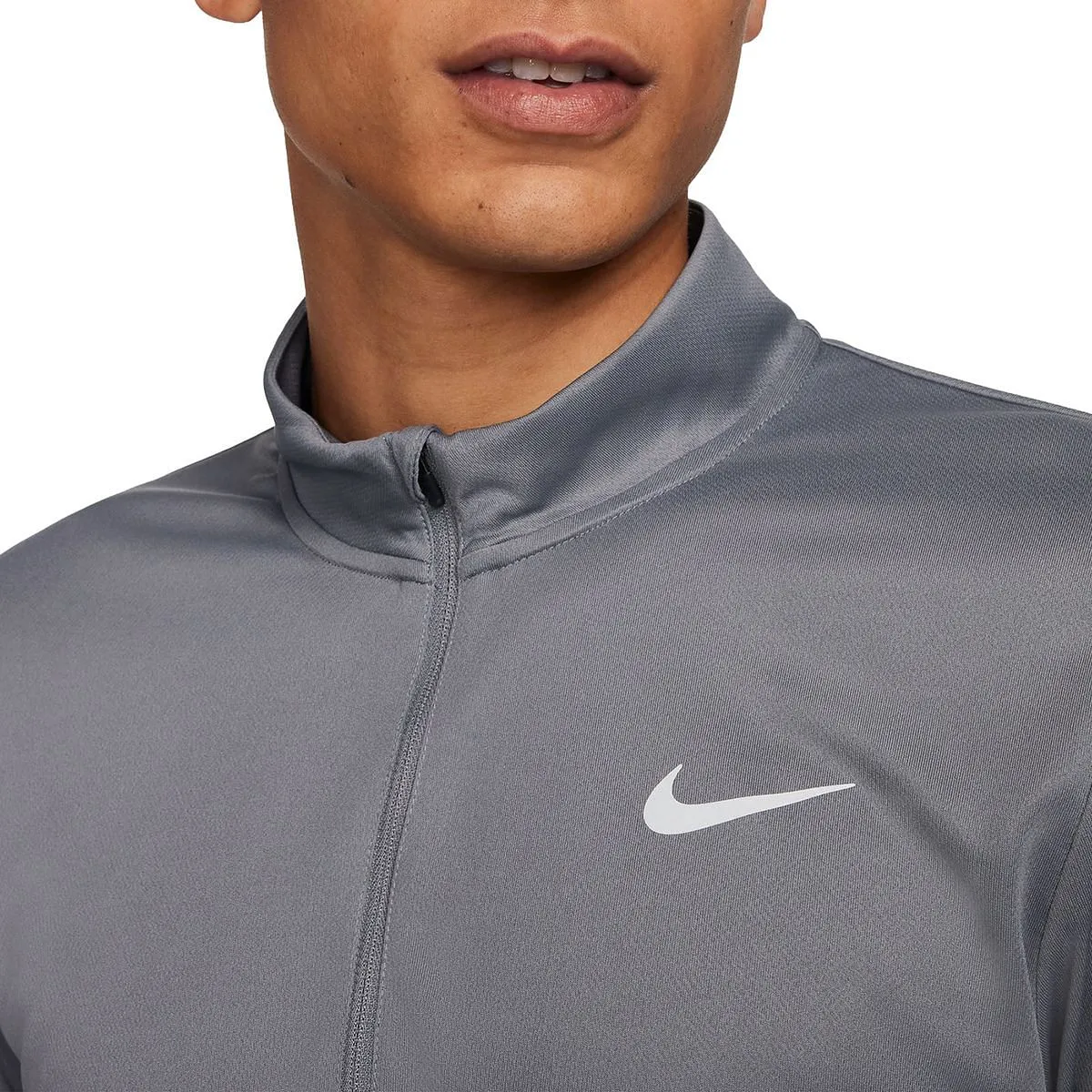      NIKE MAGLIA MANICA LUNGA MEZZA ZIP PACER  