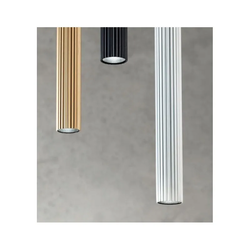Nikos H 50 cm lampada a sospensione struttura in alluminio e metallo Led 8W