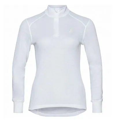 ODLO Active Warm Eco -C (Bianco) Maglietta a maniche lunghe da donna