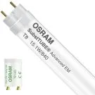 Osram Tubo LED T8 SubstiTUBE Advanced (EM/Mains) Ultra Output 15.1W 2500lm - 840 Bianco Freddo | 120cm - Sostitutiva 36W