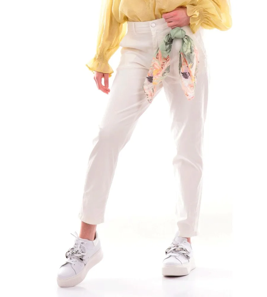 Pantalone a sigaretta Donna Guess